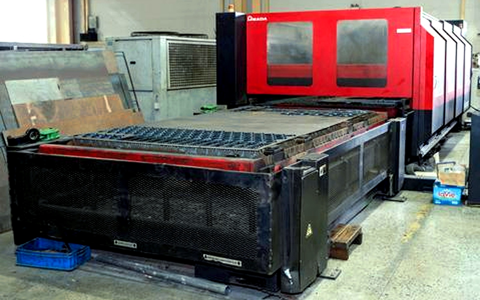 Actual JT Tube laser plate cutting equipment extracted from the company-profile cutting line page